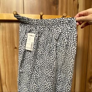 Vintage NWT Fashion Bug flowy pants, large